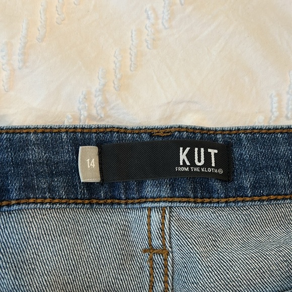 Kut from the Kloth Catherine Boyfriend sz 14 jeans - Picture 3 of 6